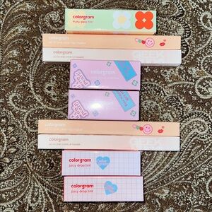 NEW Colorgram Makeup Bundle 9 Pieces Eyes and Lips